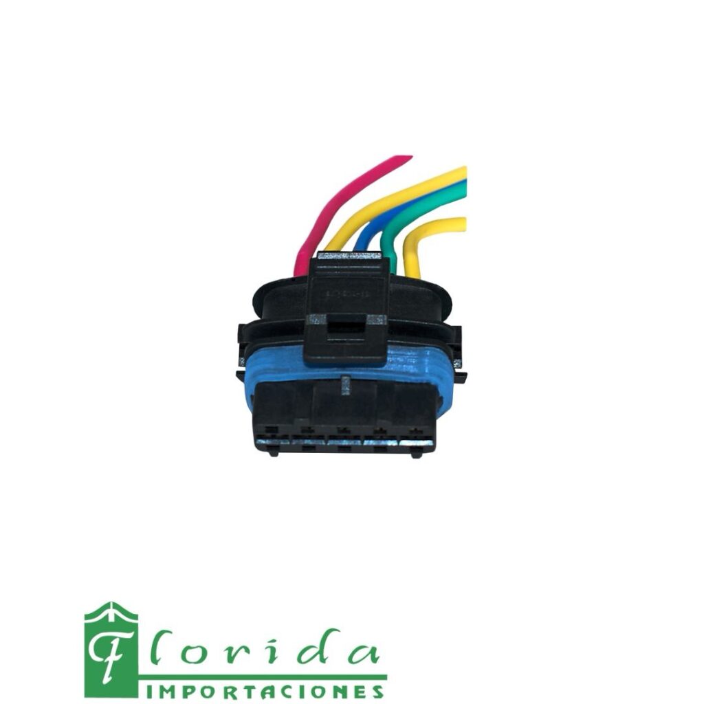 CONECTOR (PACHA) SENSOR FLUJO AIRE D-MAX - SENSOR MAP ATOS (5 PINES)