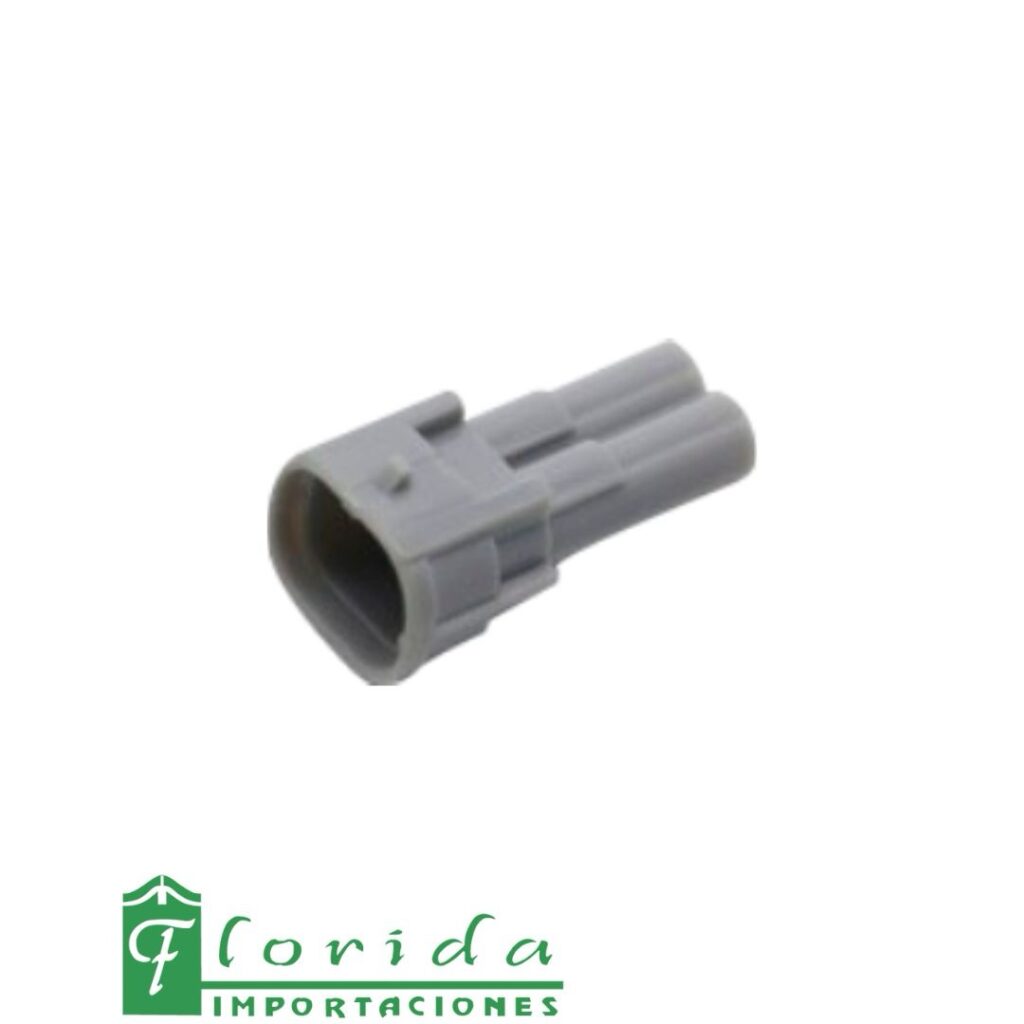 CONECTOR (PACHA) PERA REVERSA SAIL/INYECTOR GASOLINA ATOS (2 PINES)(HEMBRA)