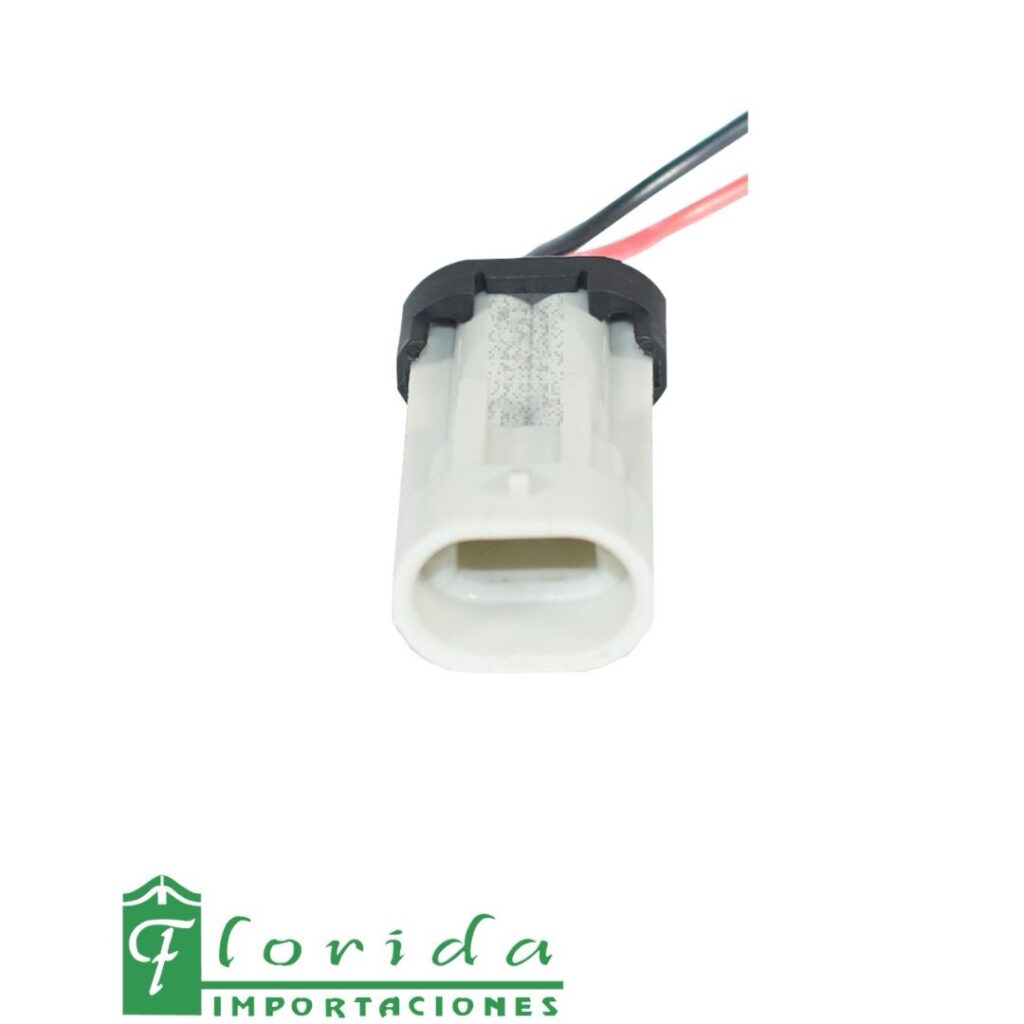 CONECTOR (PACHA) PERA REVERSA SPARK (2 PINES)(MACHO)(CON T-314)