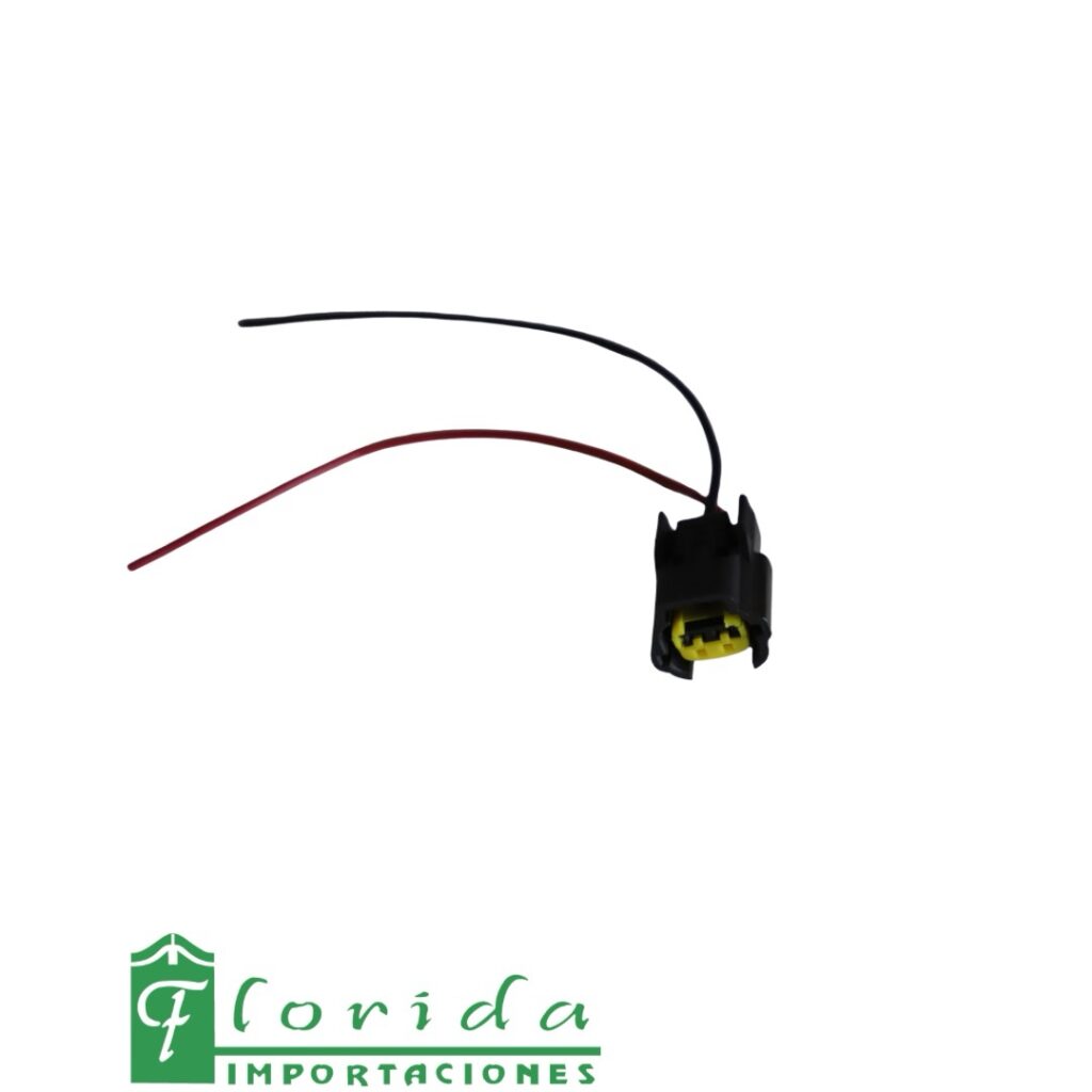 CONECTOR (PACHA) INYECTOR NISSAN (GUIAS CRUZADAS)(2 PINES)