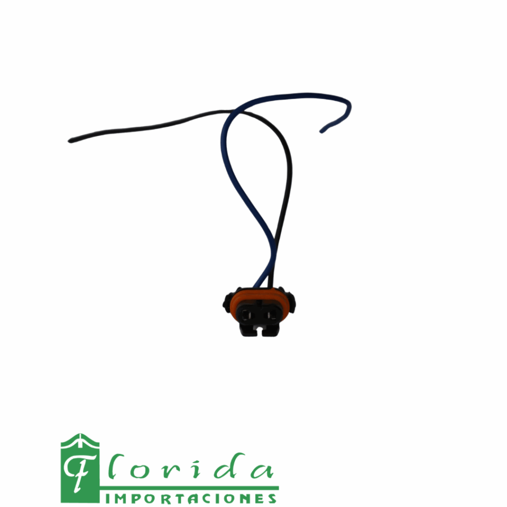 CONECTOR (PACHA) BOMBILLO 9006 -EXPLORADORA (2 PINES)(HEMBRA)(CON T-055)