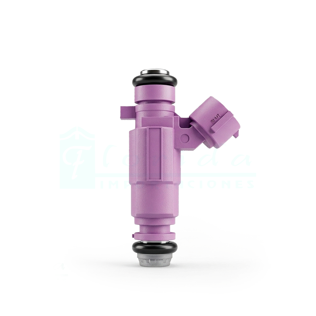 INYECTOR COMBUSTIBLE H-1 STAREX GASOLINA/SORENTO/SANTAFE AZUL (4 HUECOS) (CFI-38010)